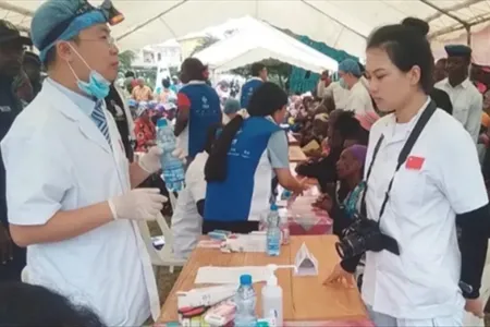 Une vue sur la 26ᵉ mission médicale chinoise au Gabon