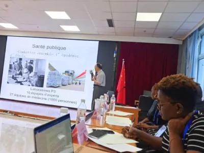 Médias : des journalistes gabonais en séminaire à Beijing