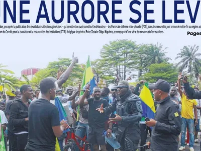 L'Union à travers ses "UNES" - Vendredi 1er Septembre 2023 | Une nouvelle page s'ouvre au Gabon !