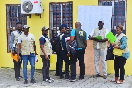 Election référendaire à Libreville :  Les observateurs du ministère de l'Intérieur déployés sur le terrain.
