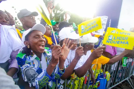 Comme le 29 avril dernier, le stade de l’Amitié d’Angondje devrait être plein à l’investiture d’Oligui Nguema, ce samedi.
