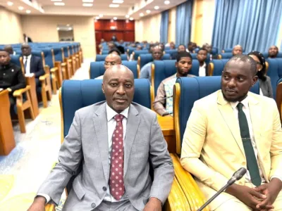 Une vue des partenaires sociaux, hier à l’Assemblée nationale 