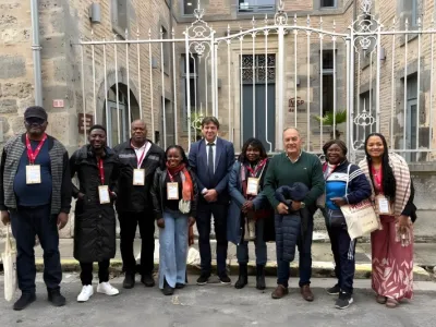Des participants au forum mondial de l'économie sociale et solidaire