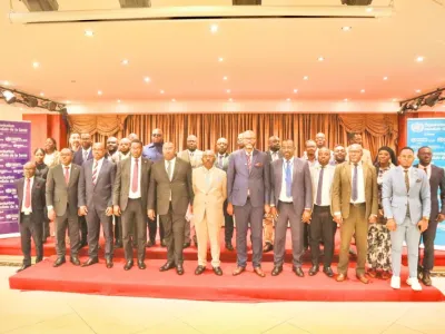 Experts et autorités concernés par la question lors du lancement de l’ambitieux projet à Libreville.