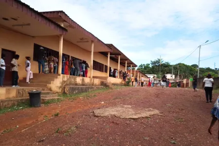 Centre de vote de Matebe