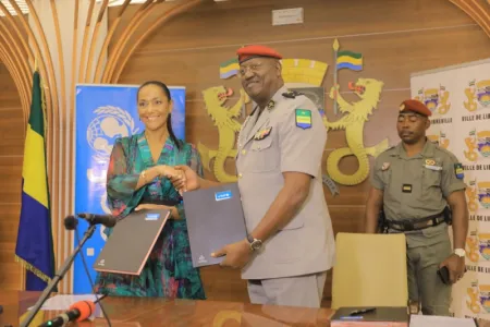 Unicef Gabon et la mairie de Libreville