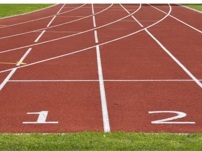 piste d’athlétisme. © DR