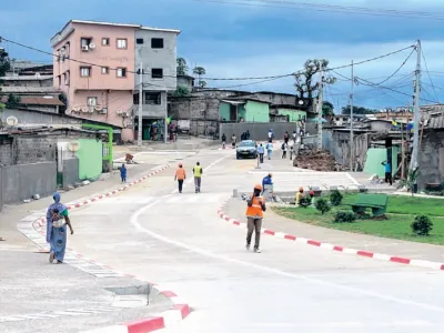 Les voies du quartier Akemindjogoni ont complètement changé les lieux.