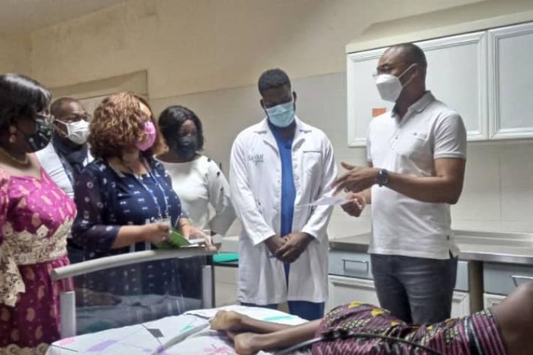 CNAMGS-Formations Sanitaires: Guy Patrick Obiang rassure le personnel de santé