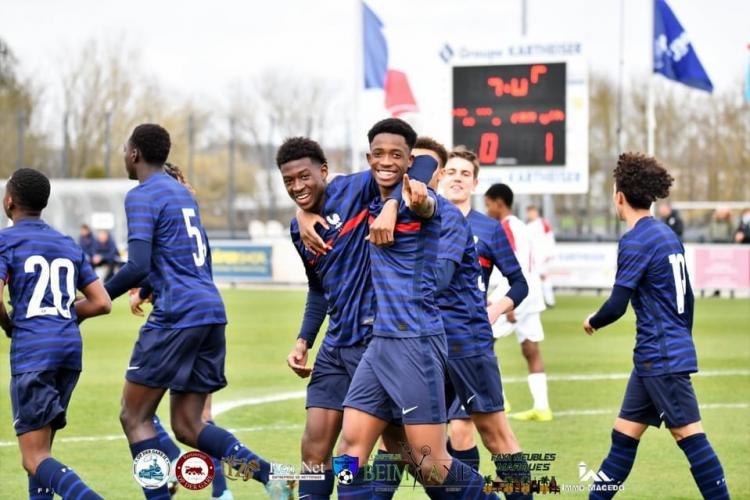 U16/ Amical France-Luxembourg : Premier but d'Arsène Do Marcolino chez les Bleuets 