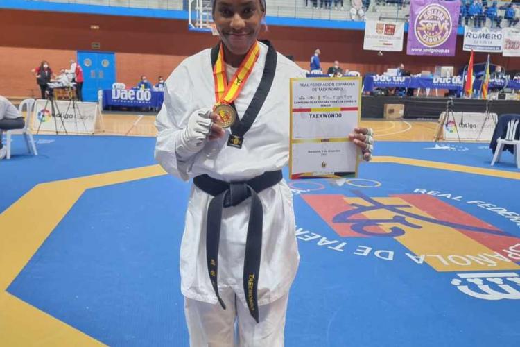 Taekwondo : Maria Mouega médaillée d'or au championnat d'Espagne 