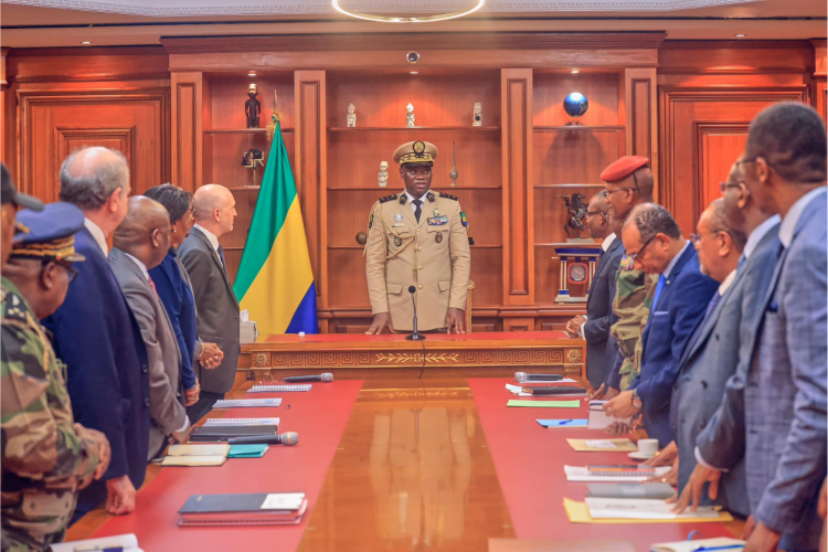 Le Président Brice Clotaire Oligui Nguema a supervisé la signature d'une convention entre Afrijet et l'État gabonais