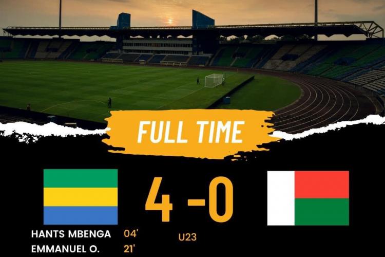 CAN U23 : le Gabon écrase Madagascar 4-0 