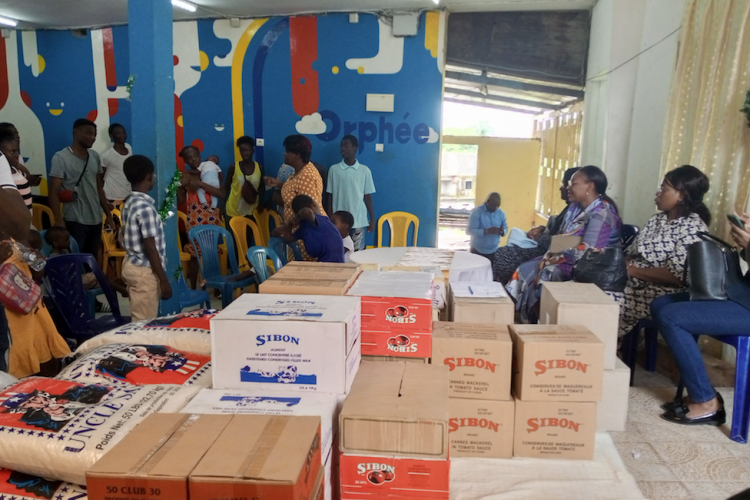 Oeuvre de bienfaisance : Moov Africa-Gabon Télécom au secours de la maison de l'Espérance et SOS Mwana