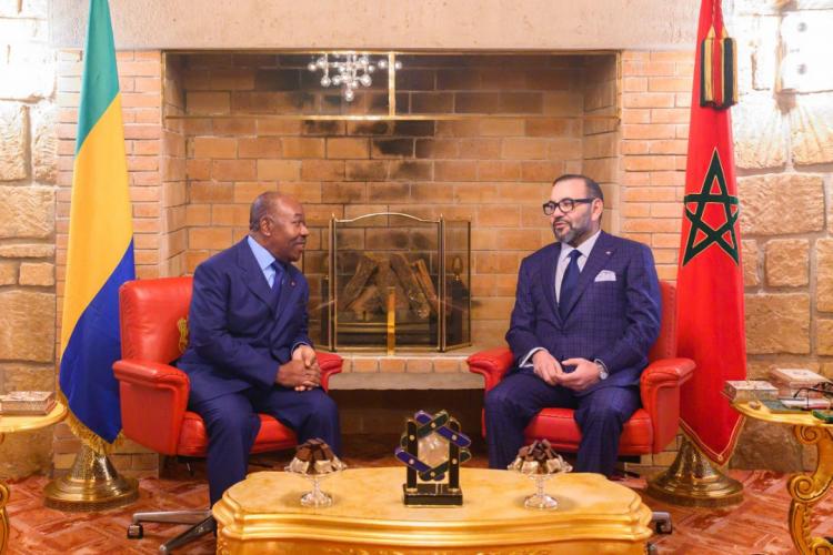Gabon-Maroc : Ali Bongo s'entretient avec Mohamed VI