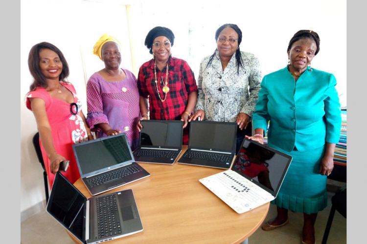 Autonomisation de la femme : Des ordinateurs au Cenaf-Gabon