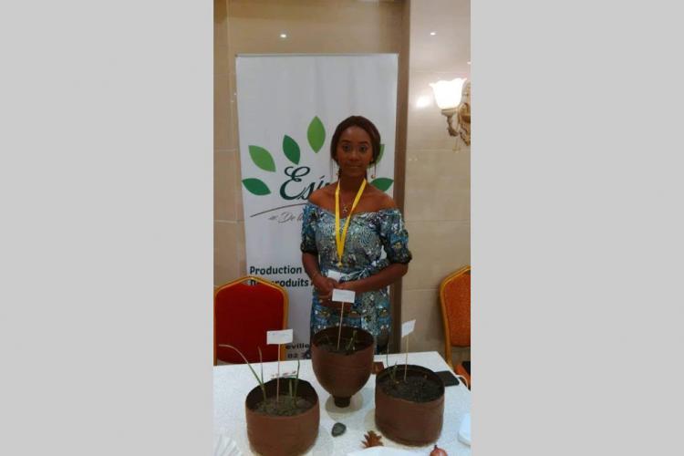 Entreprenariat : Jasmine Sylvia Andeme Abdoul  : ''La terre ne ment pas''