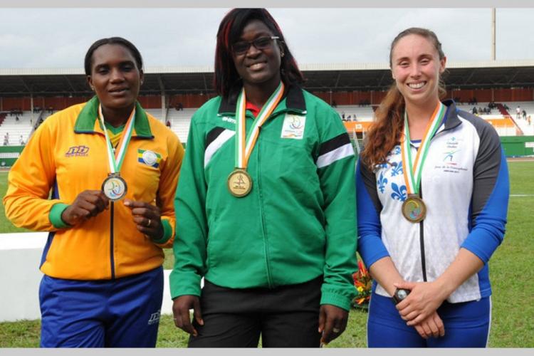 Carine Mekam Ndong : "Ramener au Gabon ma première médaille d'or dans une compétition majeure"