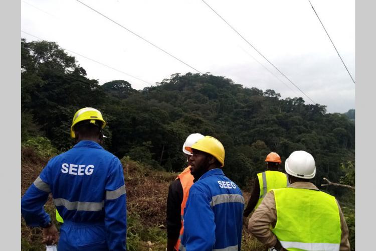 SEEG : reprise de la maintenance du réseau électrique