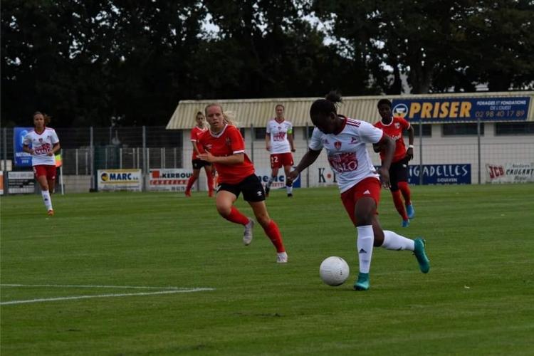 Football : Winie Mapangou inscrit le but égalisateur de Brest