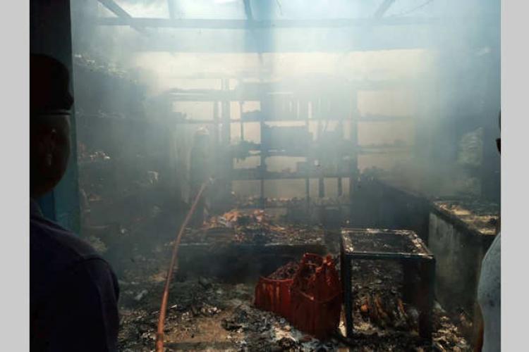 Port-gentil : Incendie causé par une marmite oubliée au feu