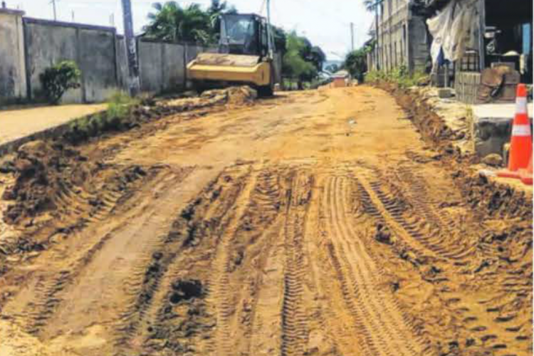 Owendo : La route Awoungou-Alénakiri en chantier