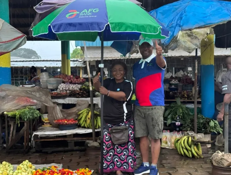 Campagne AFG bank à mouila