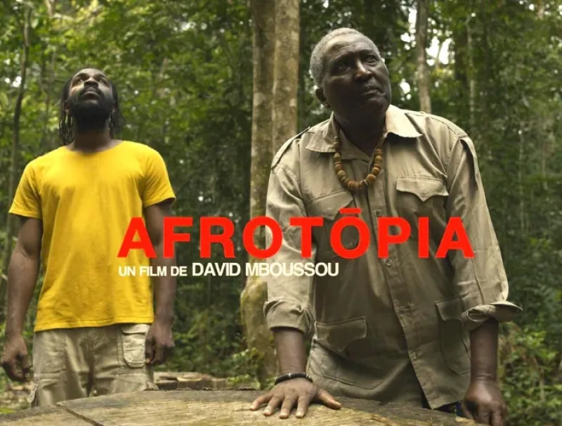 Affiche de Afrotopia du réalisateur David Mboussou.