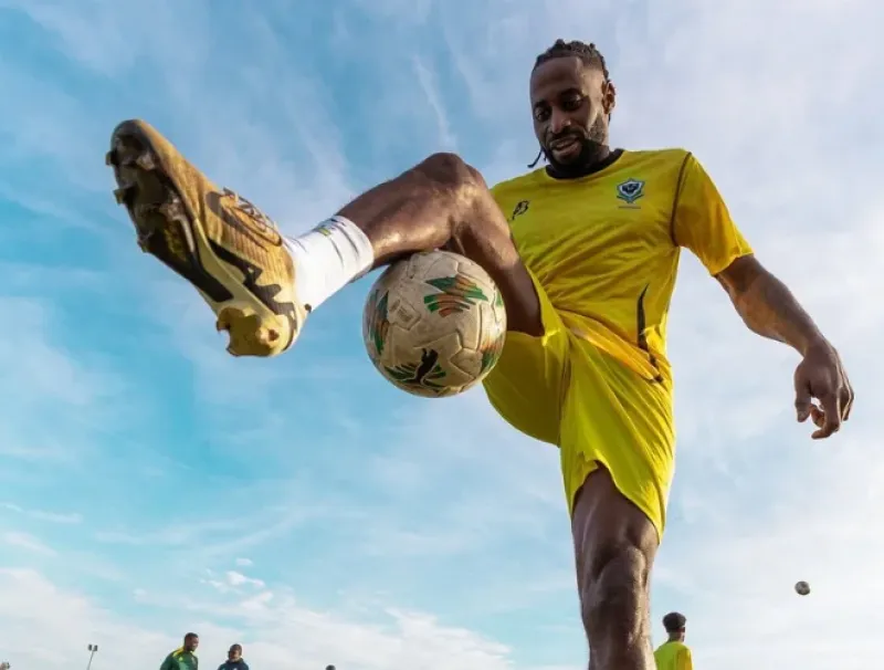 André Biyogo Poko, footballeur international gabonais