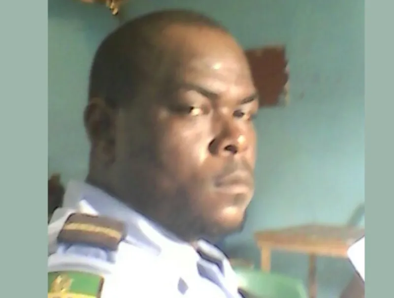 Le brigadier-chef Anicet Pendi Pend