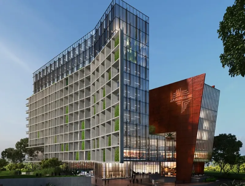 Le futur immeuble de l’Afreximbank African Trade Centre (AATC)