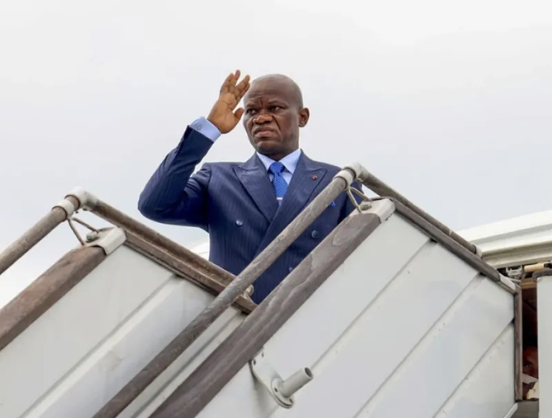 Brice Clotaire Oligui Nguema, président du Gabon