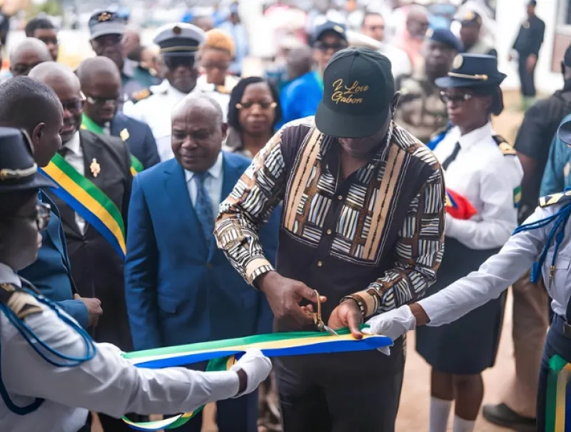 Brice Clotaire Oligui Nguema, président du Gabon 