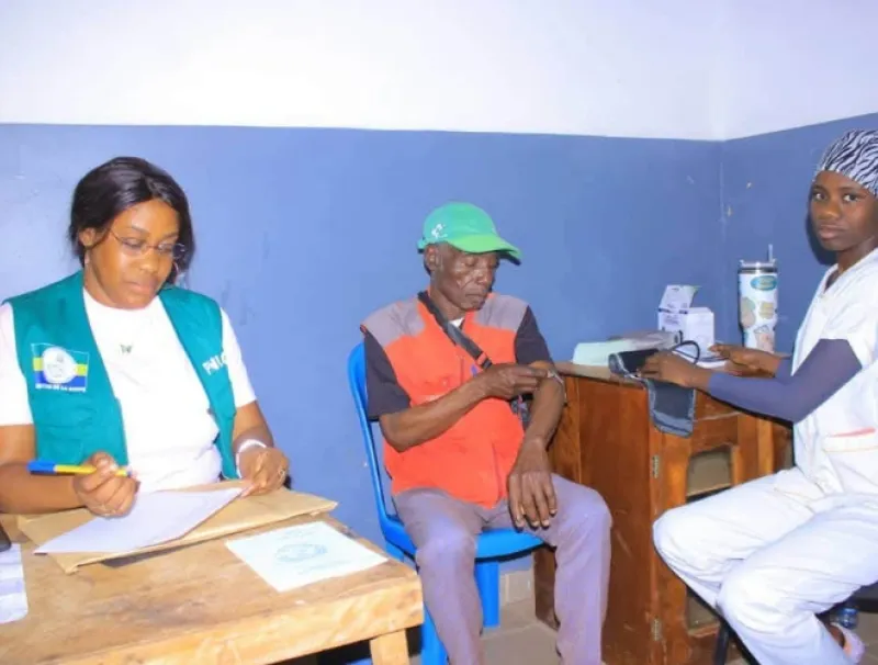 Caravane médicale à tchibanga