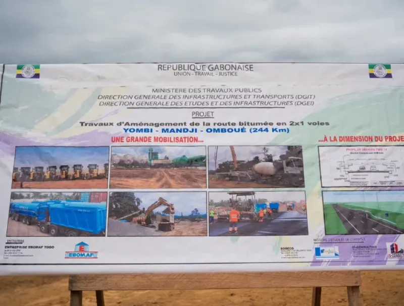 Le chantier Yombi-Mandji-Omboué