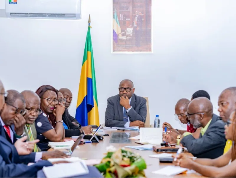 Pr Charles Edgar Mombo, ministre de l'enseignement supérieur