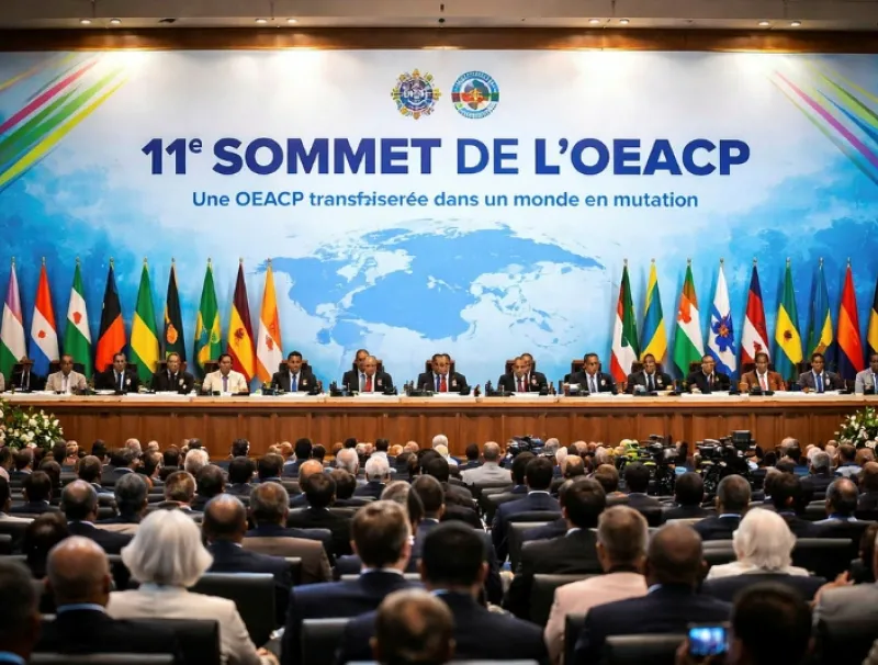 Les chefs d’État et de gouvernement lors des travaux