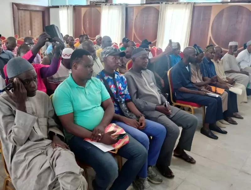 Une vue des commerçants lors de leur assemblée générale à la Chambre de commerce samedi dernier