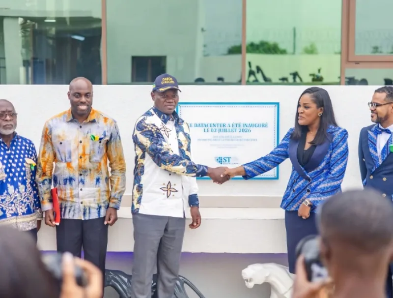 Inauguration du data center à Nkok