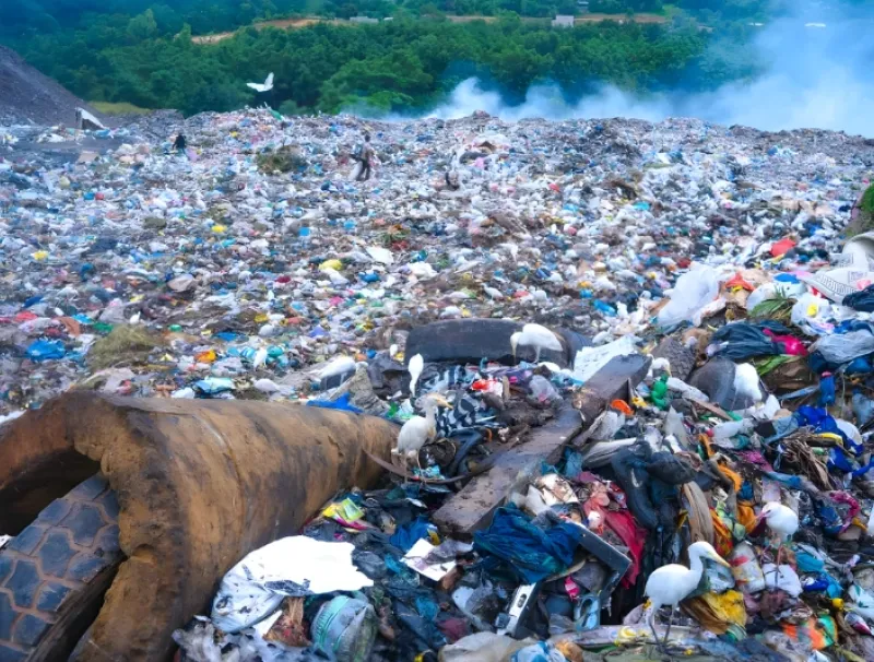 Décharge de mindoubé