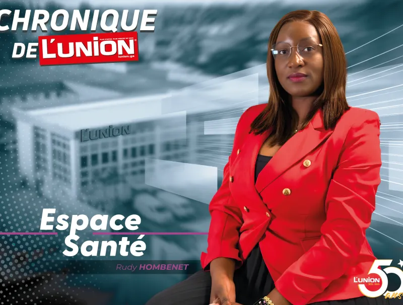 Rudy HOMBENET ANVINGUI, journaliste à l'union