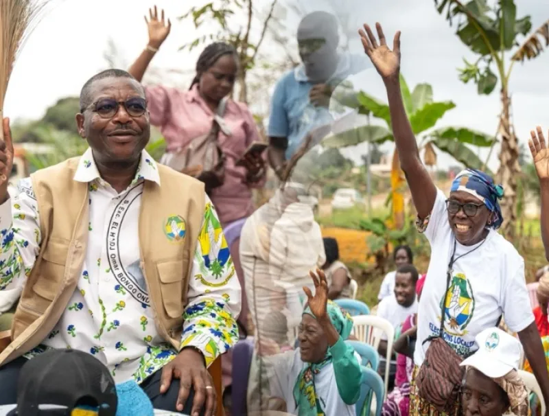 Lébamba : l'opération de charme d'Edgard Moukoumbi