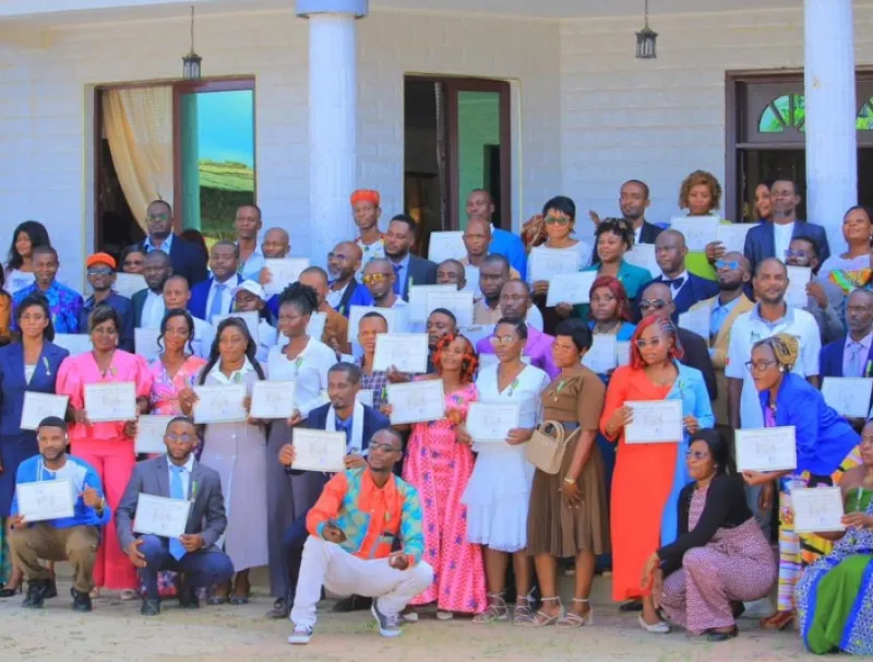 Employés d'Olam Palm Gabon