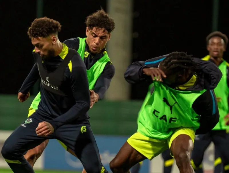 Entrainements de l'équipe nationale du Gabon