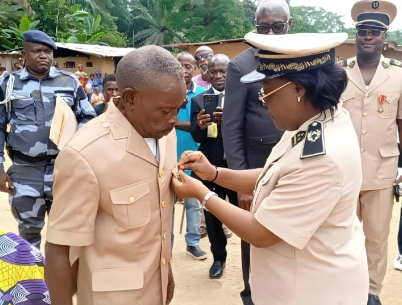 Ernest Mbembe, nouveau chef du canton Djouah