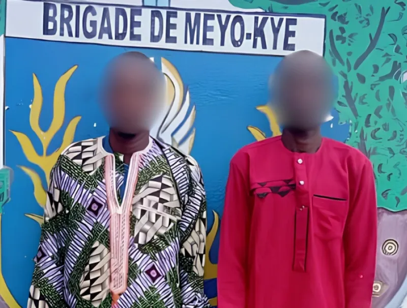 Esrom Yalda et Sylvestre Ngarmadjiman, immigrés clandestins tchadiens