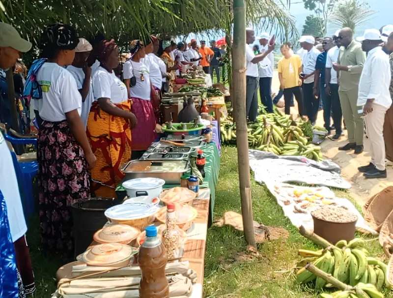Foire agricole « Mutambe Wetu » à Iboundji