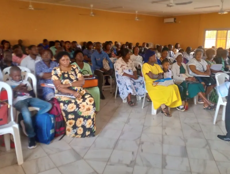 Les enseignants concernés ont répondu présents à la formation.