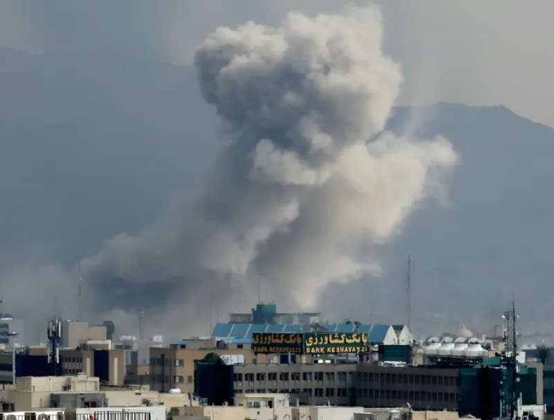 Frappes sur la ville de Téhéran