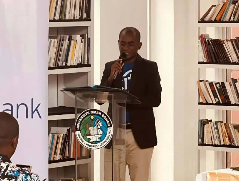 Gides-Arnaud Moussavou, directeur général de Citibank Gabon
